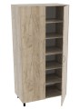 Opbergkast 2 deuren B100 x D55 x H200 cm Grey Craft Oak Tangara Groothandel voor Kinderopvang inrichting2